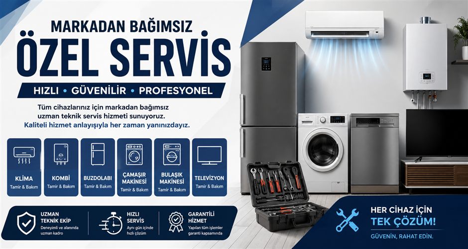 Gölcük Beyaz Eşya Servisi — klima, kombi ve beyaz eşya servisi